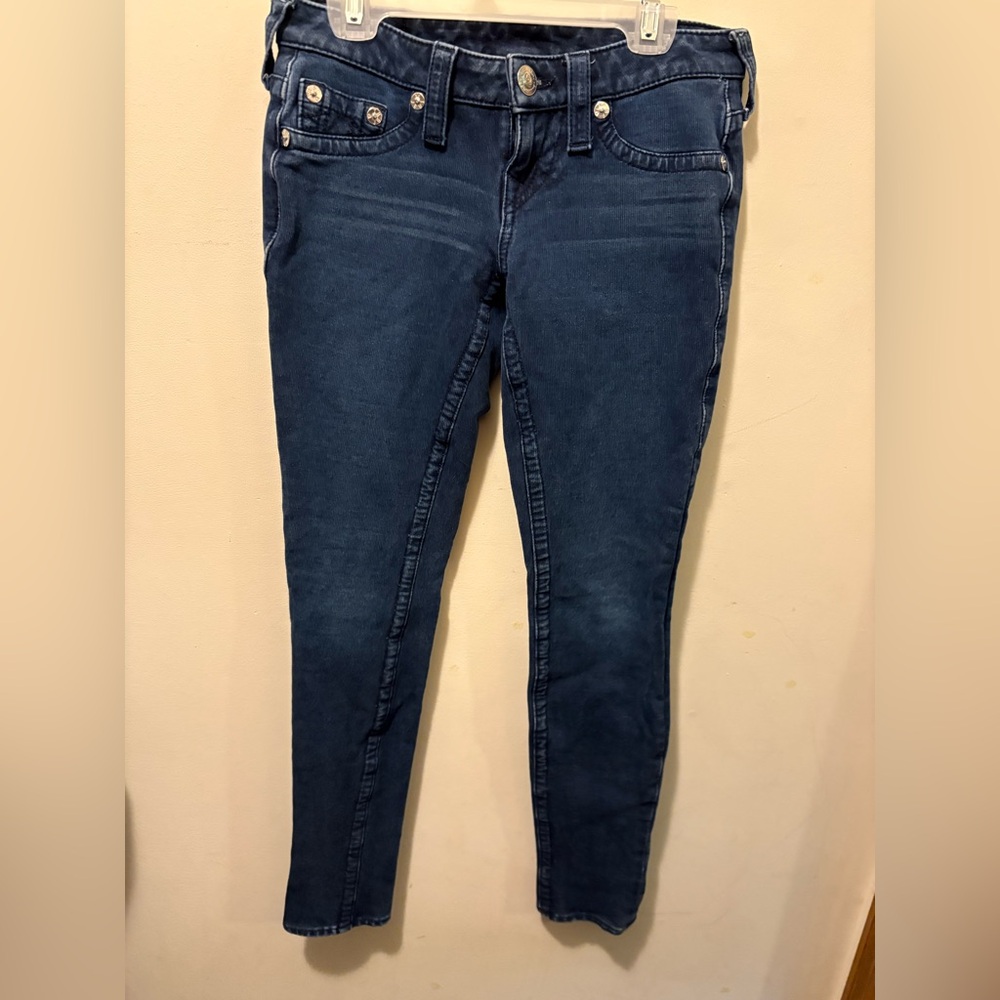 True Religion low rise‎ skinny jeans sz 24